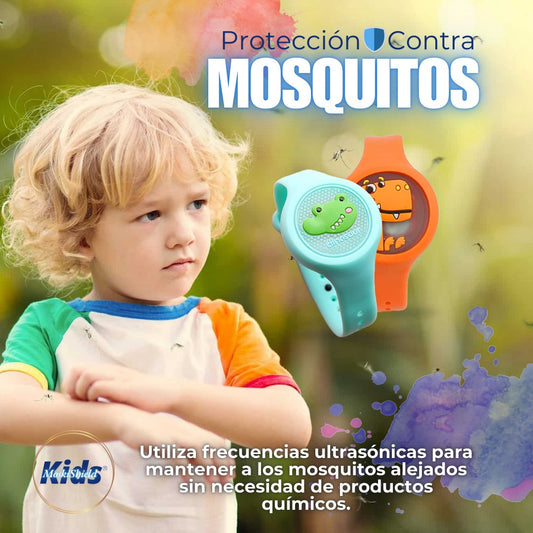 MoskiShield™. Reloj Repelente de Mosquitos